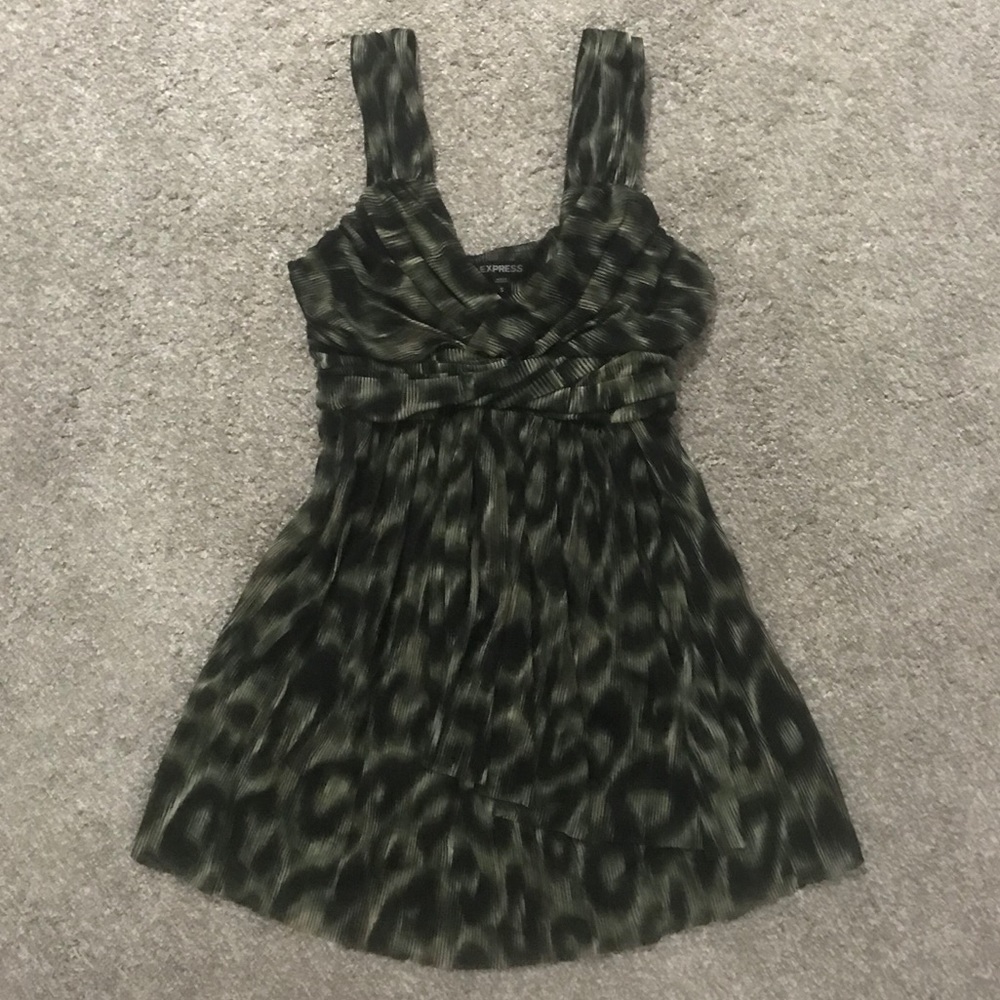 Express Mesh Babydoll Tank Top - Small
